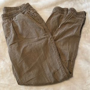 Roots Olive Green Joggers